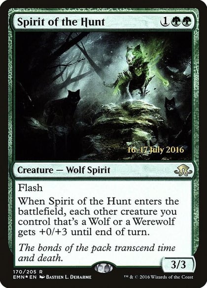 Spirit of the Hunt, Prerelease Cards 170