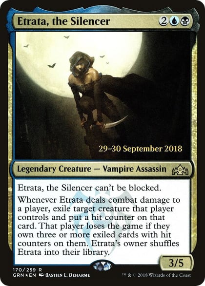 Etrata, the Silencer, Prerelease Cards 170