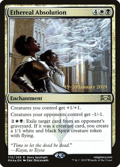 Ethereal Absolution, Prerelease Cards 170
