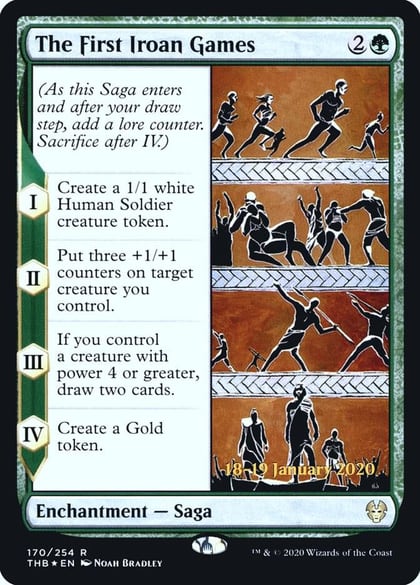 The First Iroan Games, Prerelease Cards 170