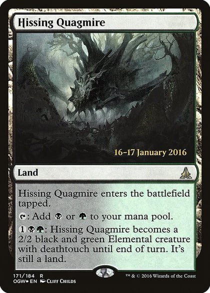 Hissing Quagmire, Prerelease Cards 171