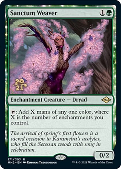 Sanctum Weaver, Prerelease Cards 171