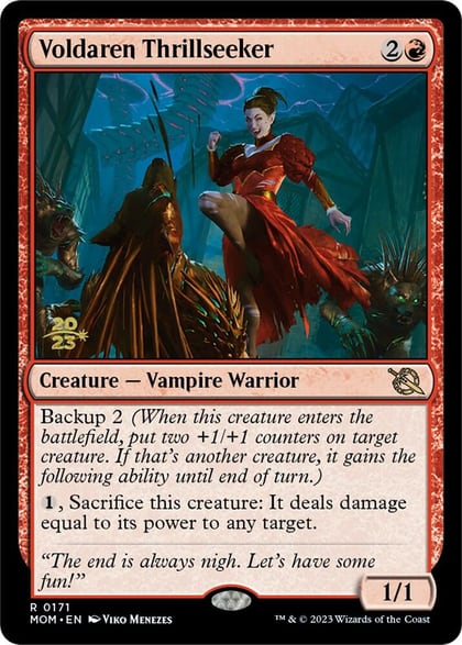 Voldaren Thrillseeker, Prerelease Cards 171