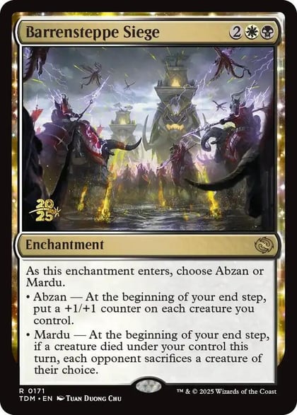 Barrensteppe Siege, Prerelease Cards 171