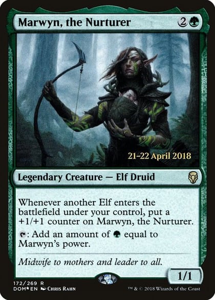 Marwyn, the Nurturer, Prerelease Cards 172