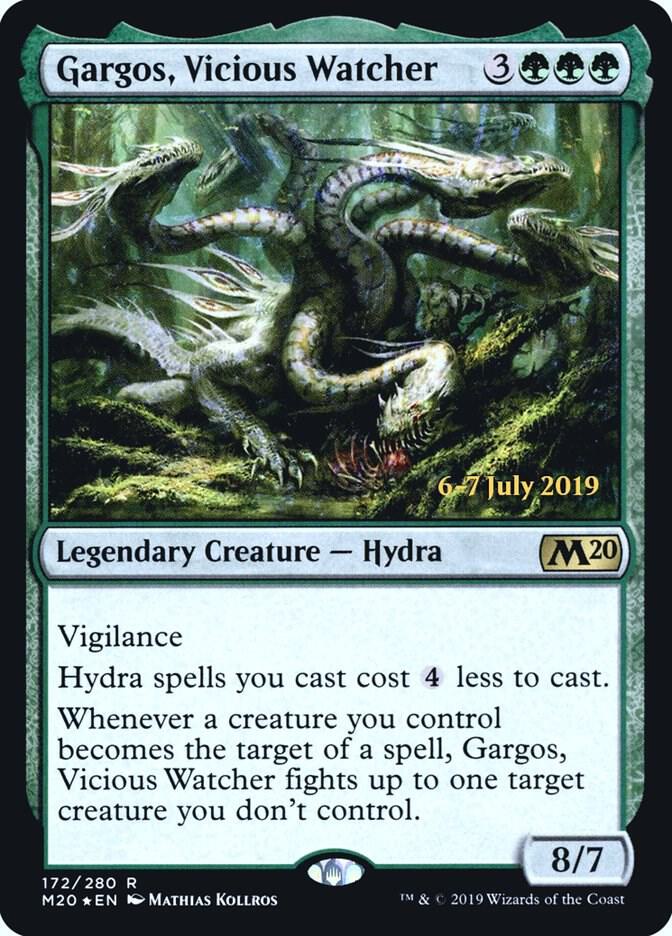 Gargos, Vicious Watcher, Prerelease Cards 172