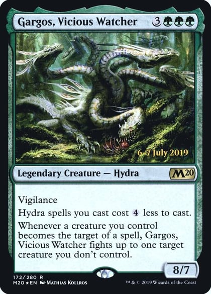 Gargos, Vicious Watcher, Prerelease Cards 172