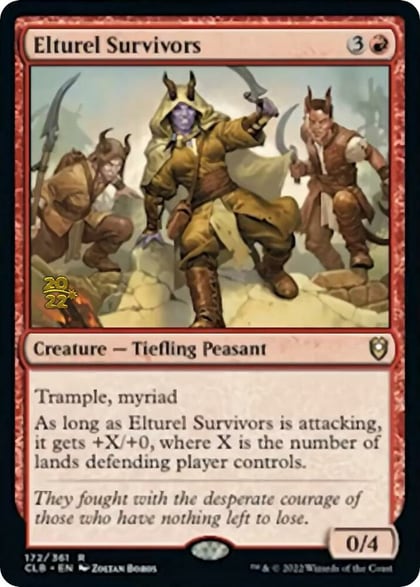 Elturel Survivors, Prerelease Cards 172