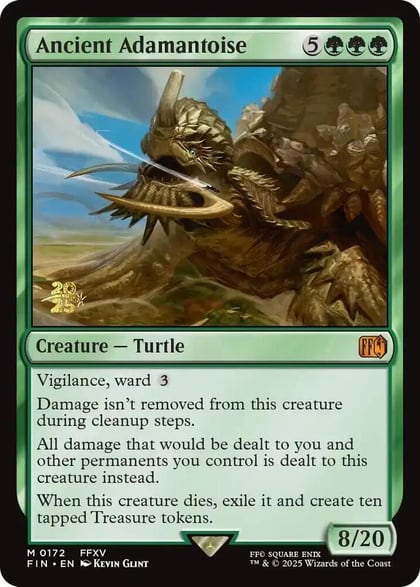 Ancient Adamantoise, Prerelease Cards 172