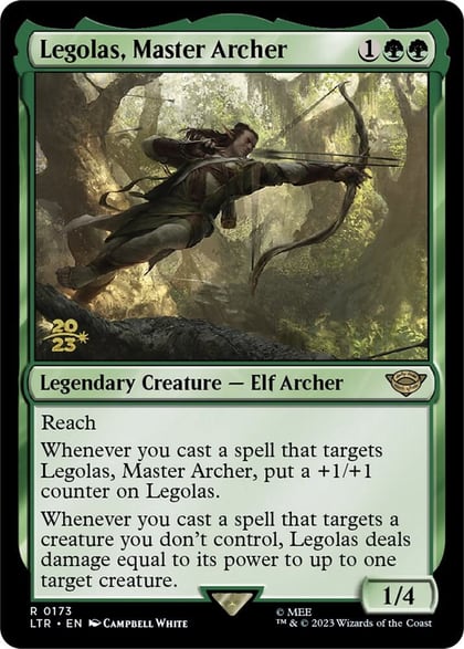 Legolas, Master Archer, Prerelease Cards 173