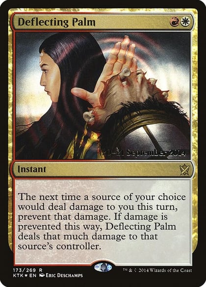 Deflecting Palm, Prerelease Cards 173