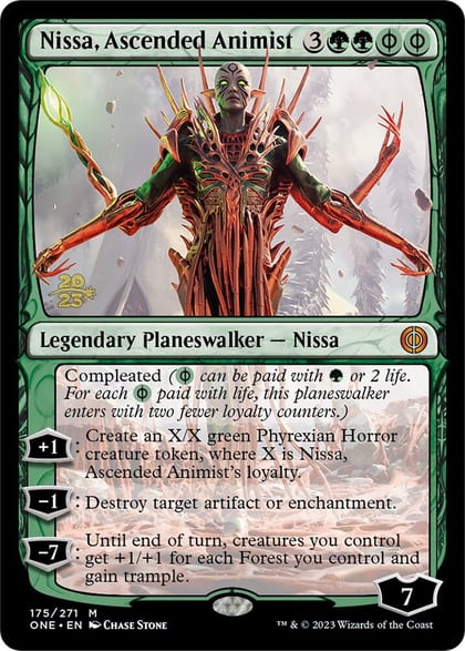Nissa, Ascended Animist, Prerelease Cards 175