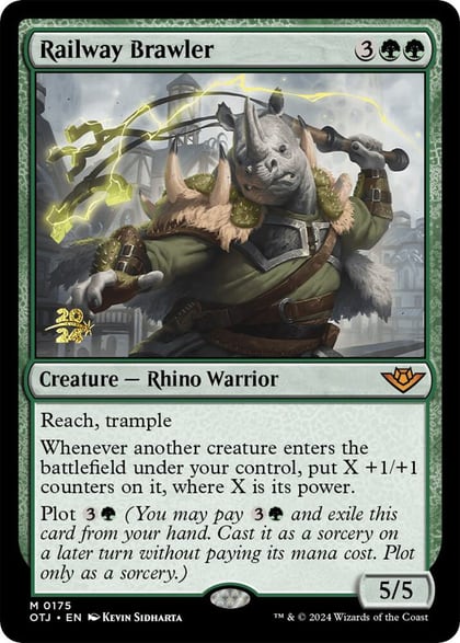 Railway Brawler, Prerelease Cards 175
