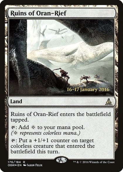 Ruins of Oran-Rief, Prerelease Cards 176