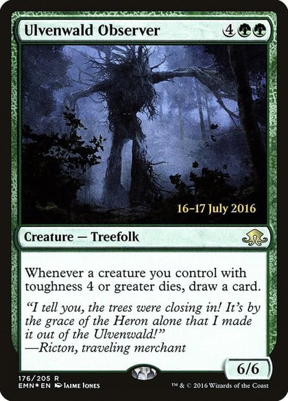 Ulvenwald Observer, Prerelease Cards 176