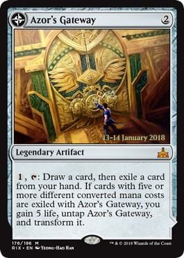 Azor's Gateway, Prerelease Cards 176