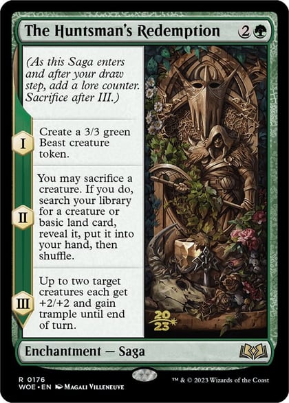 The Huntsman's Redemption, Prerelease Cards 176