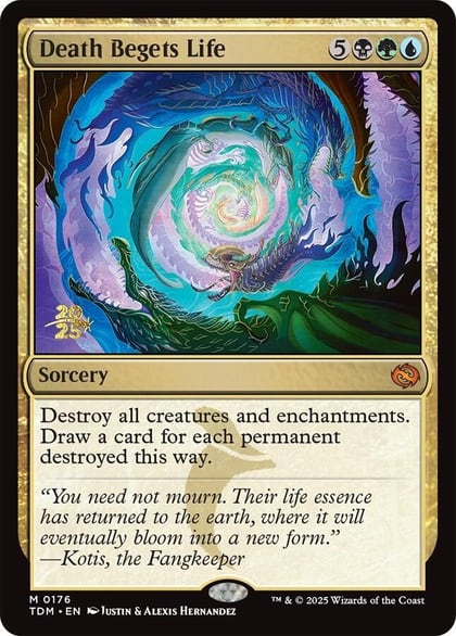 Death Begets Life, Prerelease Cards 176