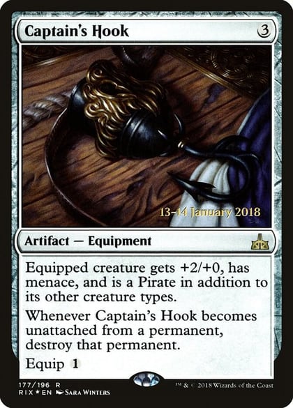 Captain's Hook, Prerelease Cards 177