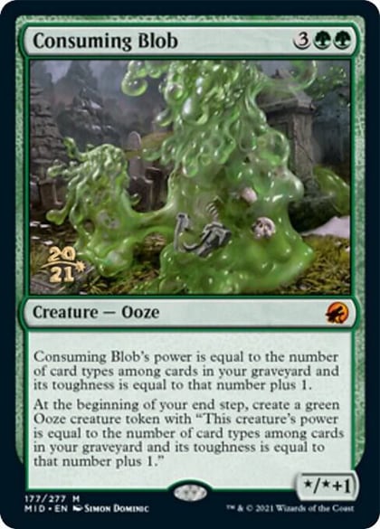 Consuming Blob, Prerelease Cards 177
