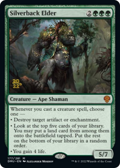Silverback Elder, Prerelease Cards 177