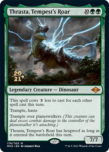 Thrasta, Tempest's Roar, Prerelease Cards 178