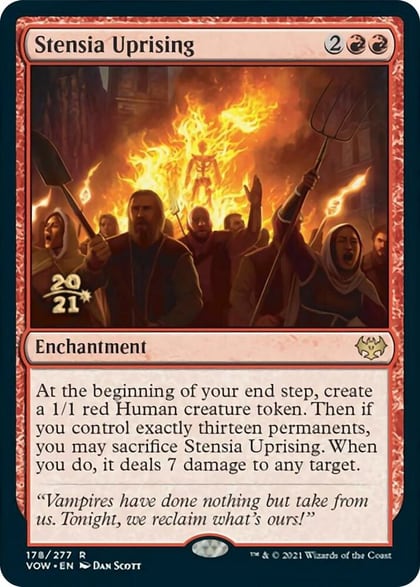 Stensia Uprising, Prerelease Cards 178