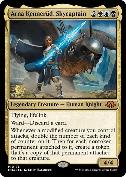 Arna Kennerud, Skycaptain, Prerelease Cards 178