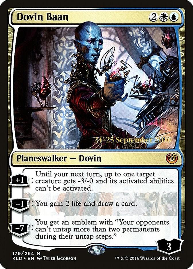 Dovin Baan, Prerelease Cards 179