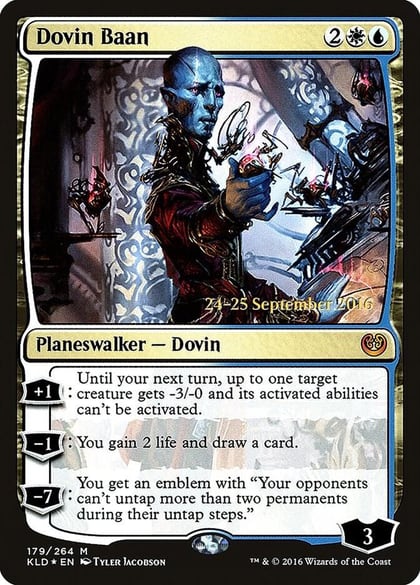 Dovin Baan, Prerelease Cards 179
