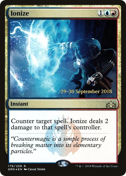 Ionize, Prerelease Cards 179