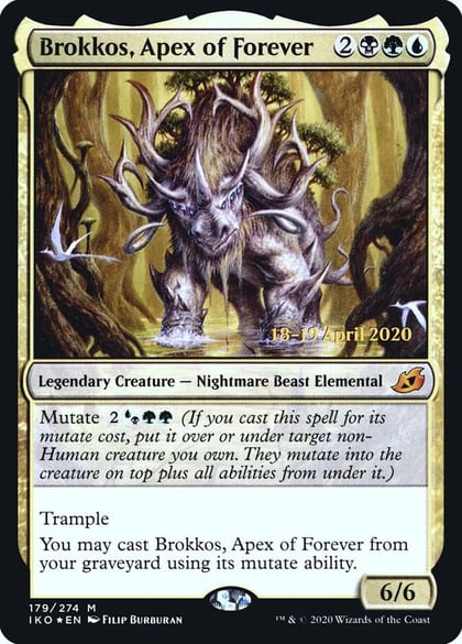 Brokkos, Apex of Forever, Prerelease Cards 179