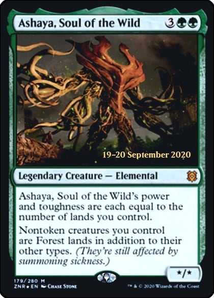 Ashaya, Soul of the Wild, Prerelease Cards 179