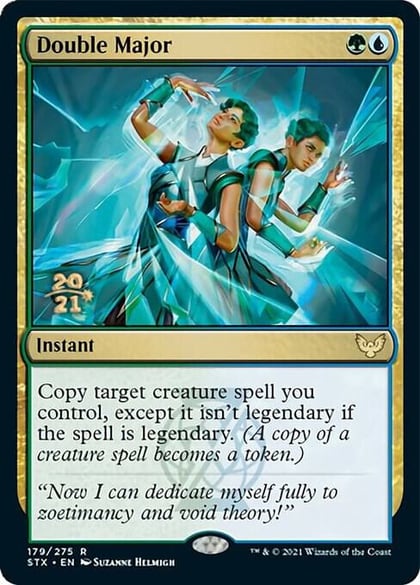 Double Major, Prerelease Cards 179