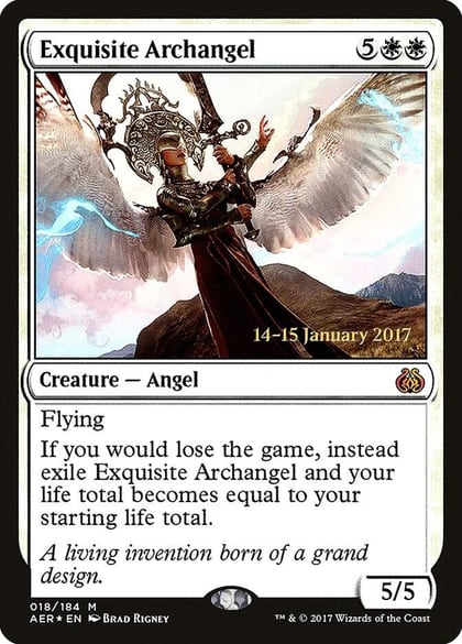 Exquisite Archangel, Prerelease Cards 18