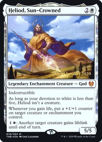 Heliod, Sun-Crowned, Prerelease Cards 18