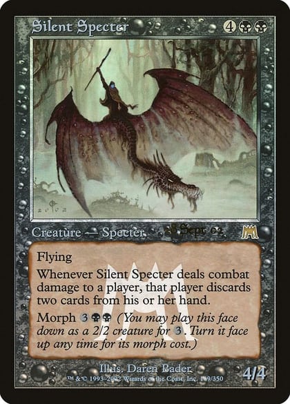 Silent Specter, Prerelease Cards 18