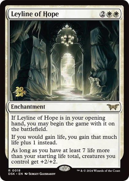 Leyline of Hope, Prerelease Cards 18