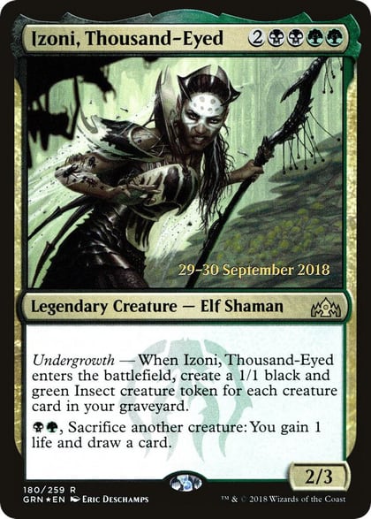 Izoni, Thousand-Eyed, Prerelease Cards 180