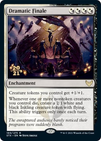 Dramatic Finale, Prerelease Cards 180