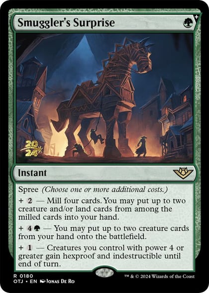 Smuggler's Surprise, Prerelease Cards 180