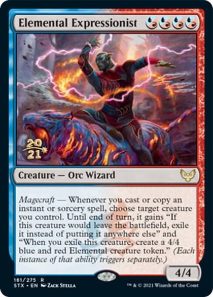 Elemental Expressionist, Prerelease Cards 181