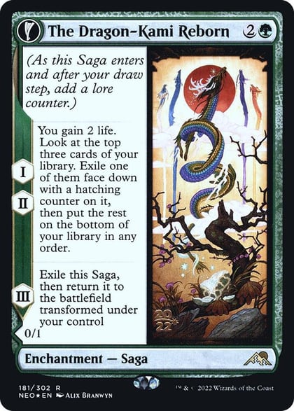 The Dragon-Kami Reborn, Prerelease Cards 181
