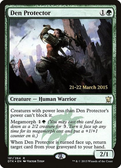 Den Protector, Prerelease Cards 181