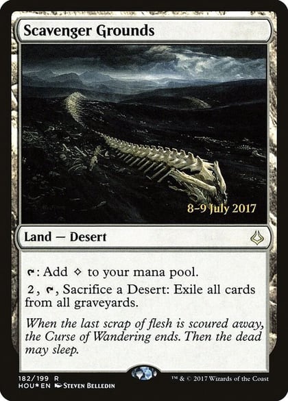 Scavenger Grounds, Prerelease Cards 182