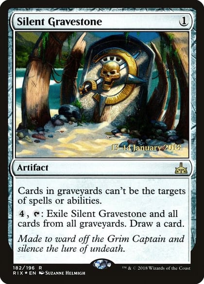 Silent Gravestone, Prerelease Cards 182