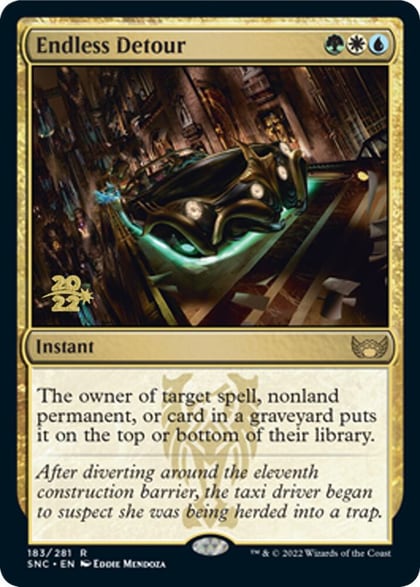 Endless Detour, Prerelease Cards 183