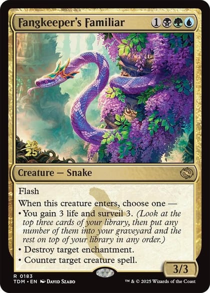 Fangkeeper's Familiar, Prerelease Cards 183