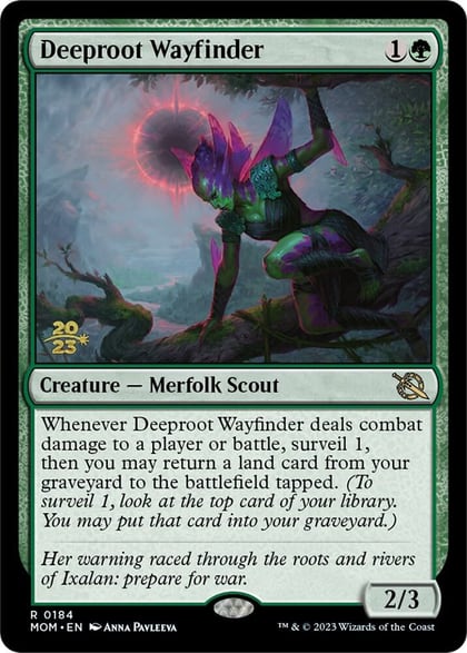 Deeproot Wayfinder, Prerelease Cards 184