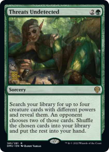 Threats Undetected, Prerelease Cards 185